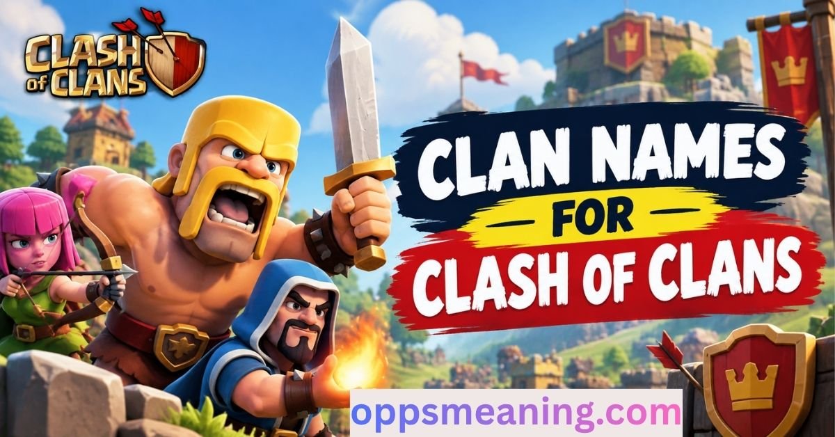 Clan Names for Clash of Clans