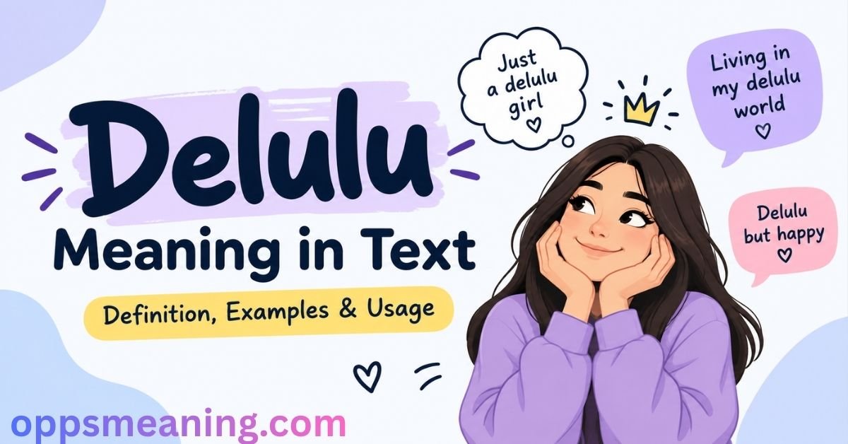Delulu Meaning in Text