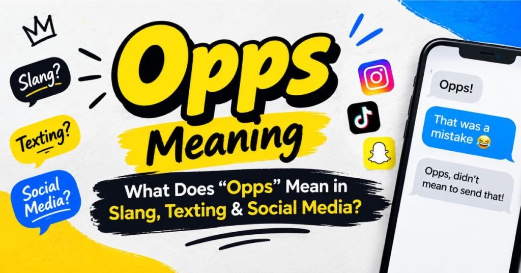 opps meaning