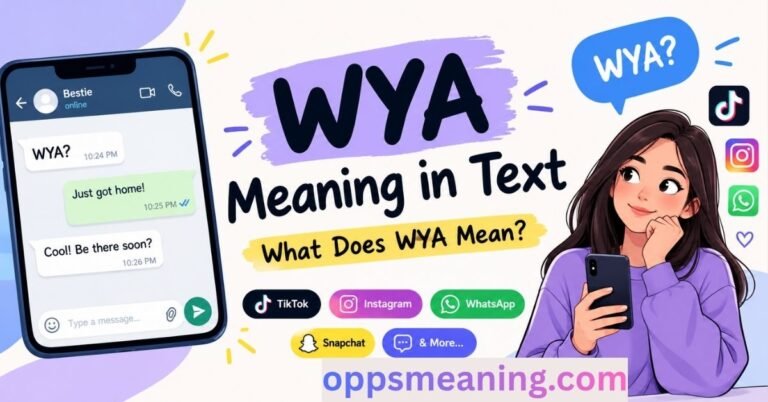 WYA Meaning in Text