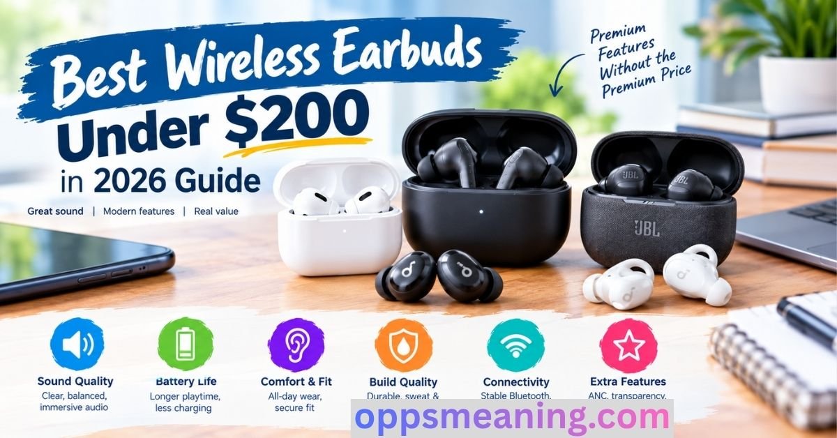 Best Wireless Earbuds Under $200 in 2026 Guide
