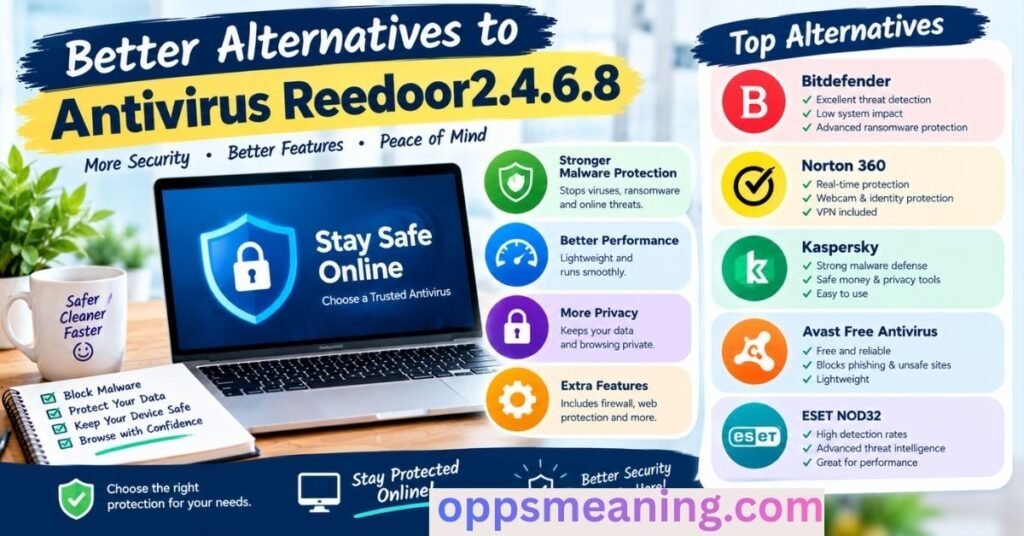 Better Alternatives to Antivirus Reedoor2.4.6.8