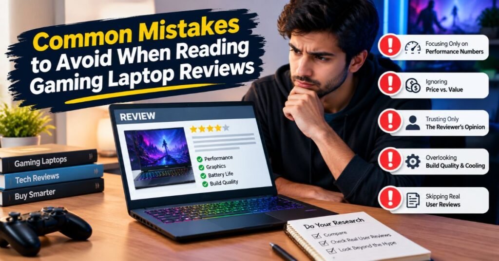 Common Mistakes to Avoid When Reading Gaming Laptop Reviews