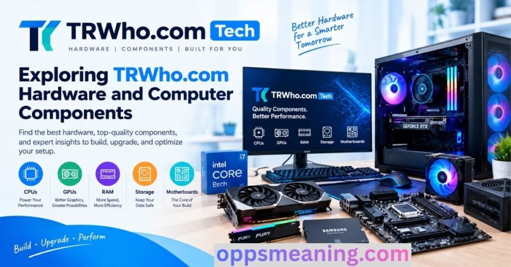 Exploring TRWho.com Hardware and Computer Components