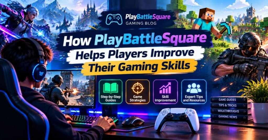 How PlayBattleSquare Helps Players Improve Their Gaming Skills