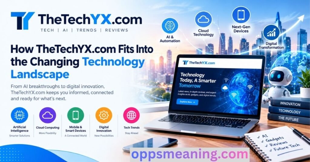 How TheTechYX.com Fits Into the Changing Technology Landscape