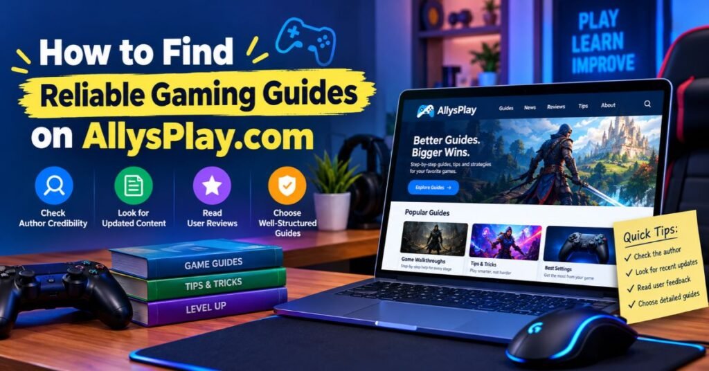 How to Find Reliable Gaming Guides on AllysPlay.com