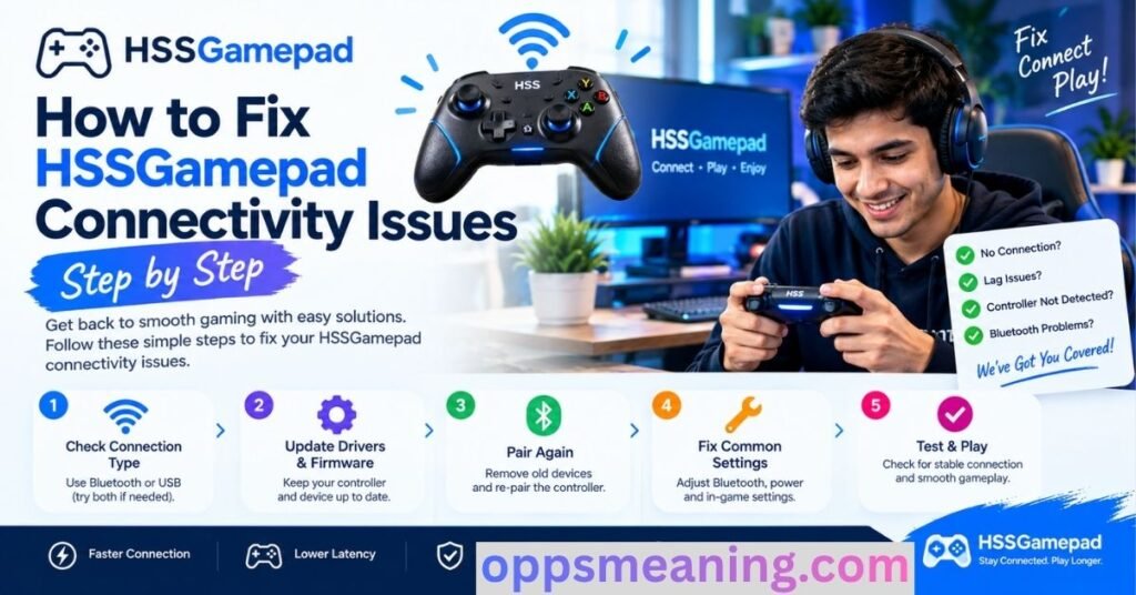 How to Fix HSSGamepad Connectivity Issues Step by Step