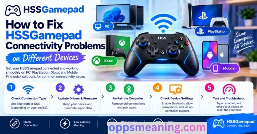 How to Fix HSSGamepad Connectivity Problems on Different Devices