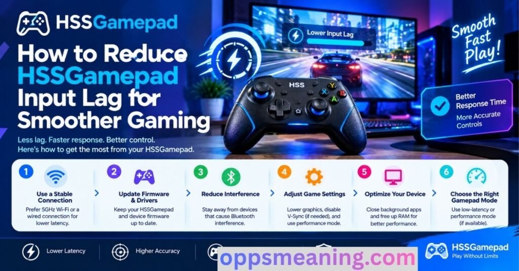 How to Reduce HSSGamepad Input Lag for Smoother Gaming
