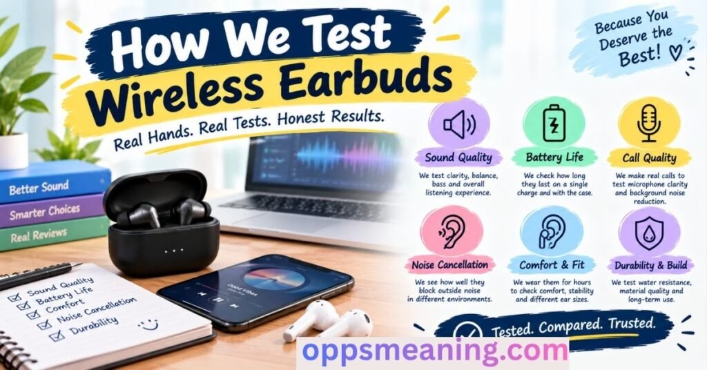 How We Test Wireless Earbuds