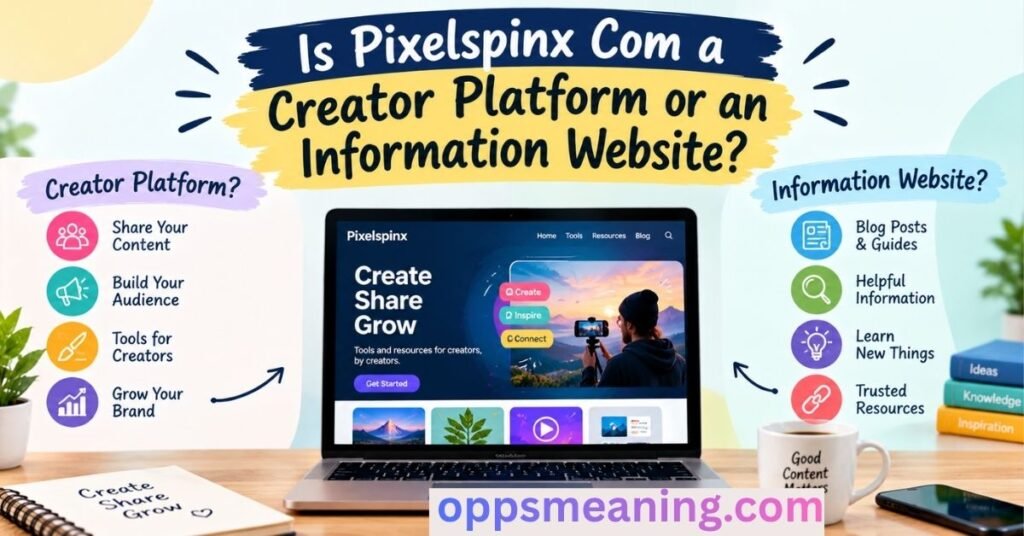 Is Pixelspinx Com a Creator Platform or an Information Website?