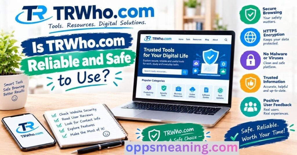 Is TRWho.com Reliable and Safe to Use?
