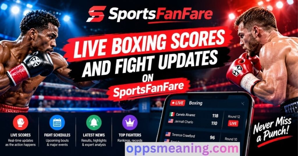 Live Boxing Scores and Fight Updates on SportsFanFare