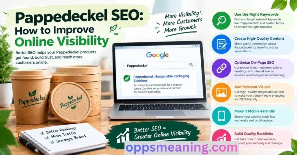 Pappedeckel SEO: How to Improve Online Visibility