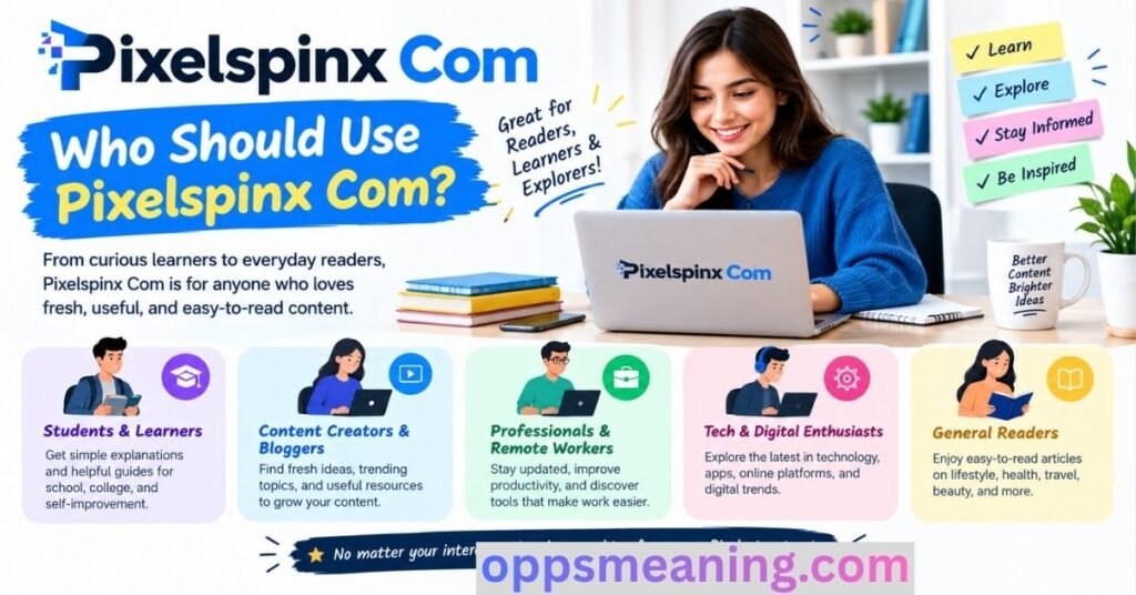 Who Should Use Pixelspinx Com?