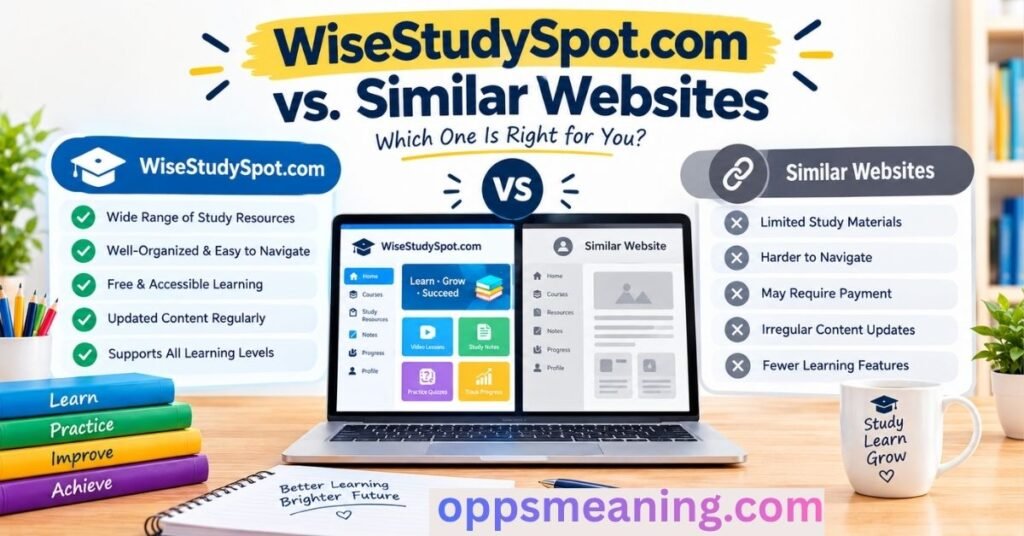 WiseStudySpot.com vs. Similar Websites